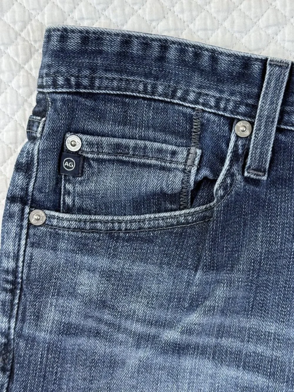 AG Adriano Goldschmied The Protege Straight Leg Jeans Dark Wash 32x34